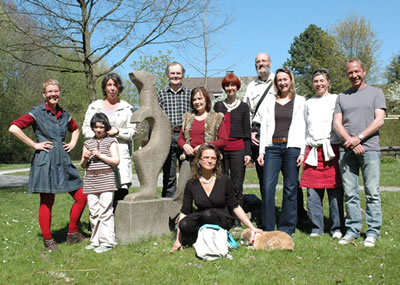 Freiluft 2010 - Einige der beteiligten Künstlerinnen und Künstler